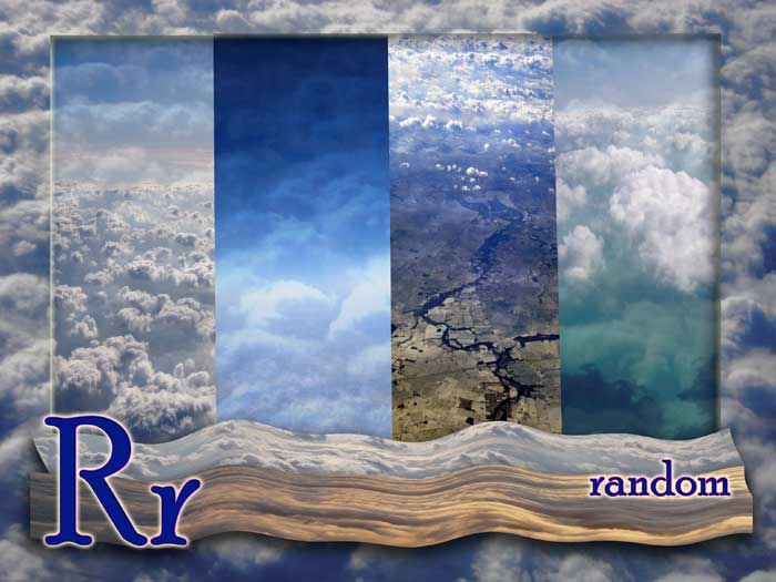 R: Random pieces of sky